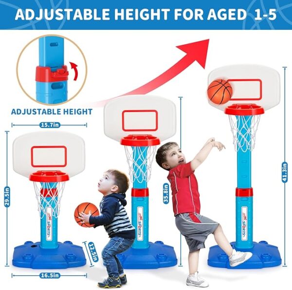 Toddler Basketball Hoop Indoor - Image 2