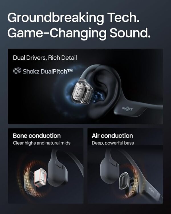 Open-Ear, Bone Conduction Sport Headphones - Image 2